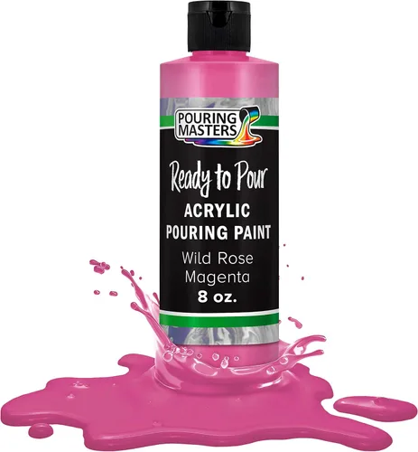 Miniatura 20 de Pouring Masters Caribbean Blue - acrílico listo para verter pintura – Premium 907 gr (32 onzas) pre-mezclado a base de agua – para lienzo, madera