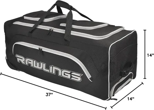 Miniatura 7 de Rawlings Bolso de receptor con ruedas YADI Modelo Yadier Molina Béisbol/Softbol