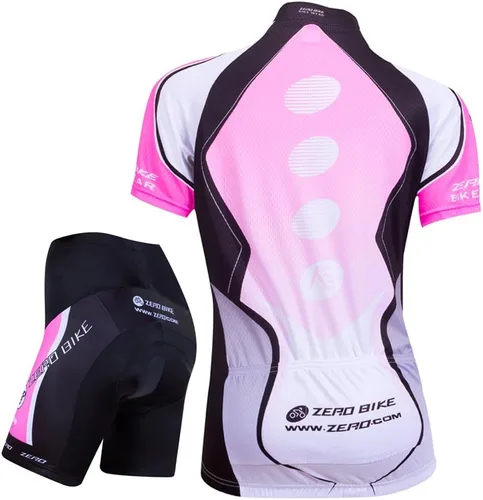 Miniatura 32 de Jersey de ciclismo para mujer, de manga corta, secado rápido, transpirable, para montaña.