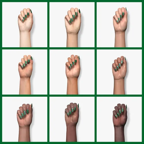 Miniatura 4 de ILNP Good Fortune - Esmalte de uñas verde esmeralda radiante con brillo