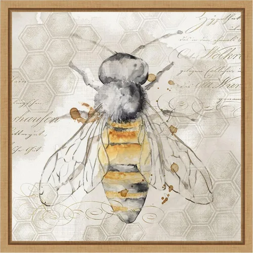 Miniatura 15 de Amanti Art Lienzo enmarcado para pared, 16 x 16 pulgadas, abeja reina II por Eva Watts, lienzo enmarcado para pared, obras de arte de animales