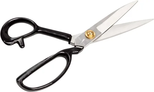 Miniatura 3 de Tijeras de costura resistentes de 10 pulgadas, cuchillo de manualidades gratis; más fuertes que las tijeras de tela afiladas y duraderas de acero