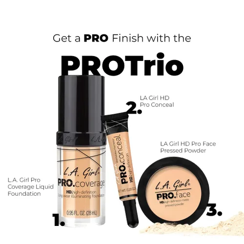 Miniatura 7 de L.A. Girl Corrector Pro, beige medio, 0.28 onzas (LAX-GC978-A) (paquete de 3)