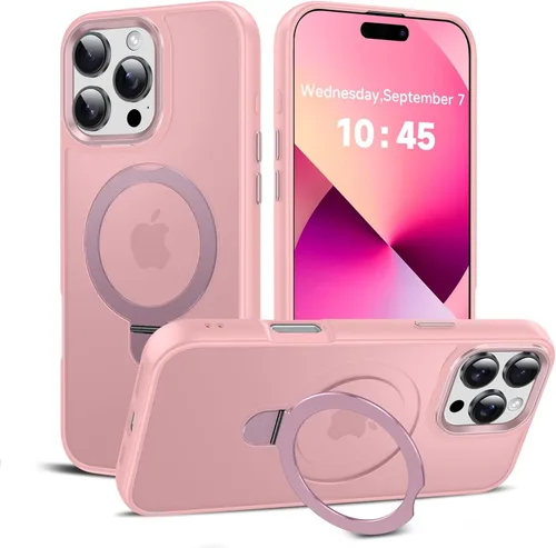 Miniatura 41 de LeYi para iPhone-13 Funda/iPhone-14 Fundas: con soporte para MagSafe i Phone 13Funda con anillo magnético iPhone14 iPhone13 Cubierta Funda para Negro