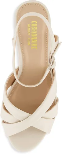 Miniatura 5 de CUSHIONAIRE Sandalia de vestir Foxy con plataforma para mujer + espuma viscoelástica y anchos disponibles