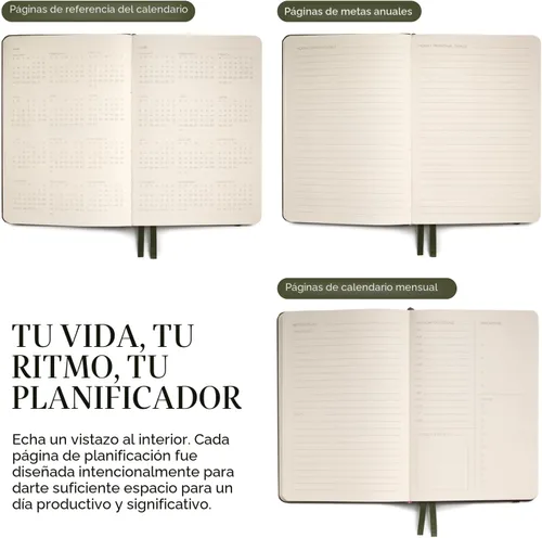 Miniatura 7 de Planificador Anecdote 2026: Un Planificador Mensual, Semanal y Diario 2026 para Planificar tu Éxito - Tamaño A5 Tapa Dura Comienza en Cualquier Negro