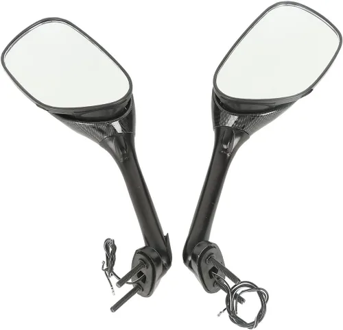 Miniatura 6 de TCT-MOTORPARTS Espejos de retrovisor de carbono con señal de giro LED Compatible con Suzuki GSXR1000 2005-2016; GSXR600/ GSXR750 2006-2025