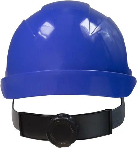 Miniatura 3 de JORESTECH Casco de Seguridad Duro Naranja de HDPE Estilo Gorra Casco con Suspensión de Trinquete Ajustable de 4 Puntos para Trabajo, Hogar y Azul