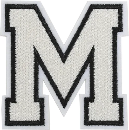 Miniatura 97 de 3 parches de letras termo-adhesivas de 3.14 pulgadas, parche de letras bordadas completo, letras del alfabeto de hierro A-Z, parches para coser