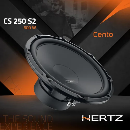 Miniatura 3 de HERTZ Cento Series CS-250-S2 Subwoofer SVC RMS 2-Ohm de 10" (250mm) 300 vatios
