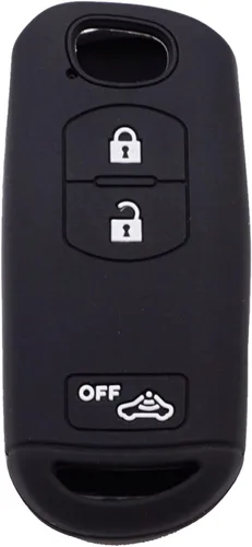 Miniatura 8 de Funda para llave de coche para Mazda 2/3/5/6 CX-3 CX-5 CX-7 CX-9 Miata MX5 2018-2020, funda de silicona para llave remota de 2/3/4 botones