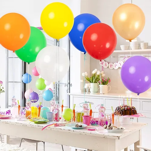 Miniatura 2 de Globo gigante de 18 pulgadas, fabricado con látex, para cumpleaños, sesiones de fotos, fiestas de carnaval, etc, 18 pulgadas, Variados