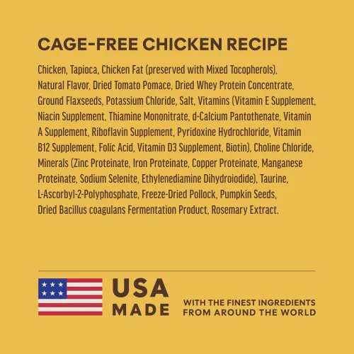 Miniatura 7 de Instinct Ultimate Protein Sin Granos Receta de Pollo Libre de Jaula Natural Comida Seca para Gatos, Bolsa de 10 lb