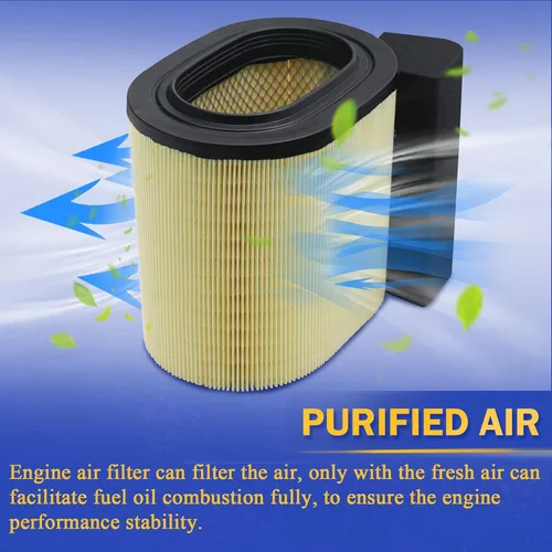 Miniatura 5 de Filtro de aire de motor para Ford F250 F350 F450 F550 2017 2018 2019 con motor diésel Powerstroke de 6.7L V8 Super Duty FA-1927 HC3Z9601A