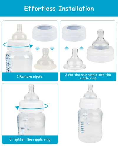 Miniatura 6 de Tetina de silicona para biberones anti-cólicos Philips Avent, Flujo 3, 3m+, flujo rápido, 4