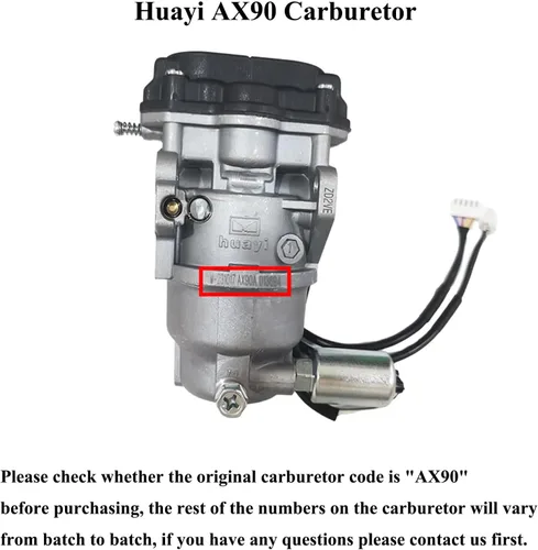 Miniatura 2 de Huayi AX90 Carburador compatible con Cub Cadet 651P06495 XT1 LT42 IntelliPower Model13A6A9CS010 547cc AX90 HUC AX90HUB AX90HUB AX90HUA AX90HU