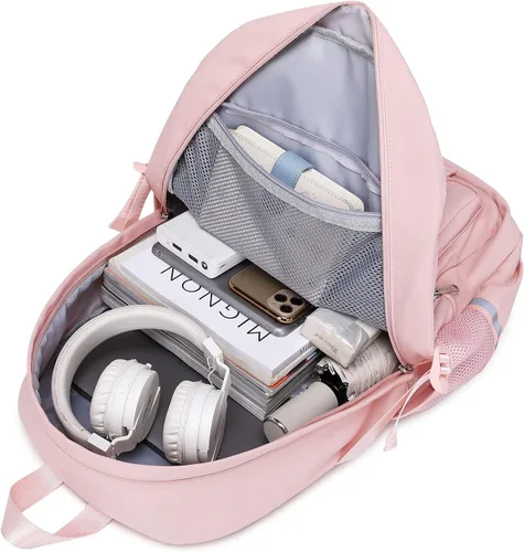 Miniatura 4 de Mochila grande para estudiantes con funda para laptop abshoo para mujeres universitarias, adolescentes de escuela secundaria y niñas adolescentes