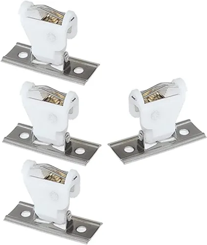 Miniatura 4 de 12 piezas de bloqueo ciego veneciano romana cable de bloqueo de cable de bloqueo para kit de repuesto blanco pom cortina de bambú Roma