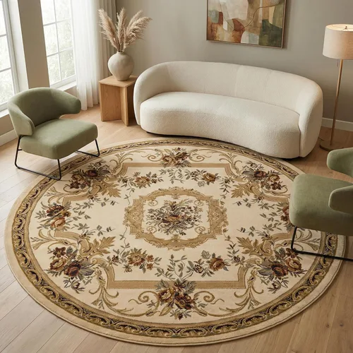 Miniatura 28 de Unique Loom Versailles Collection - Alfombra tradicional clásica con motivo floral, colección Versailles