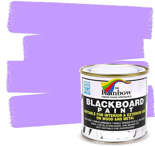 Miniatura 6 de Pintura para pizarra de tiza - Aplica con brocha en madera, metal, vidrio, pared, paneles de yeso, marcos o cualquier superficie. Usar con bolígrafo