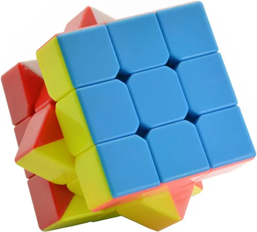 Miniatura 2 de Cubo de velocidad 3x3x3 3x3 cubo mágico rompecabezas juguete para niños y adultos (niños ciclón)