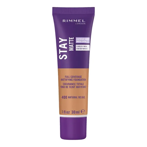 Miniatura 22 de Rimmel London Stay Matte Liquid Mousse - 305 Buff - Base, ligera, control del brillo, sin aceite, 1 oz