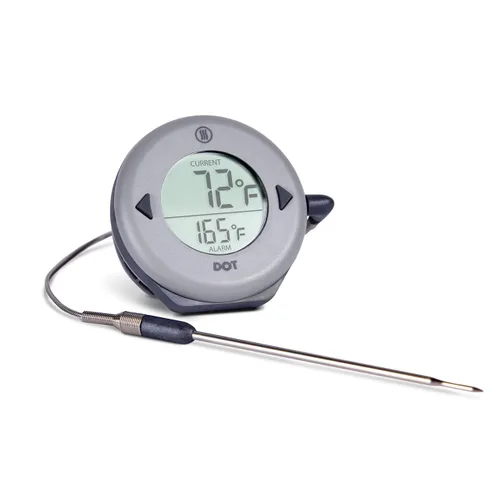 Miniatura 9 de ThermoWorks DOT — El Termómetro de Alarma Simple Favorito de los Chefs - Rojo Pimienta de Cayena Pimienta de Cayena Roja