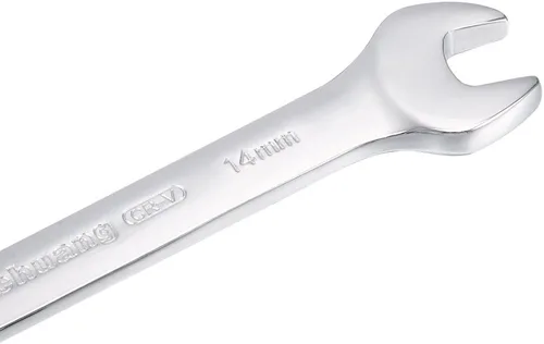 Miniatura 4 de uxcell Llave métrica doble de extremo abierto 0.472 in x 0.551 in
