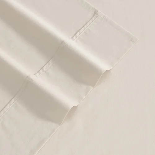 Miniatura 4 de Eddie Bauer - Juego de sábanas individuales, juego de ropa de cama de percal lavado con bolsillos profundos, súper suave, 100% algodón de lujo