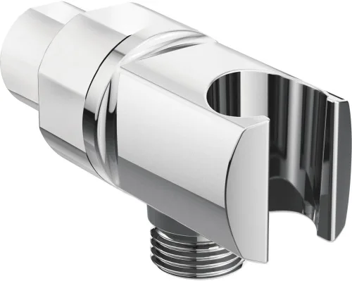 Moen A701 Soporte de montaje de ducha de mano para brazo de ducha, cromado
