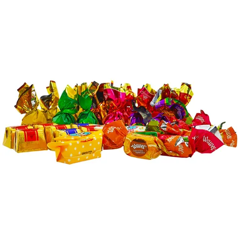 Miniatura 2 de SECRETS OF SIBERIA - EXCLUSIVO Polonia Surtido Party Mix Candies – Caja Variedad de Famosas Obleas de Chocolate Polaco Caramelo y Jelly Candy Mix