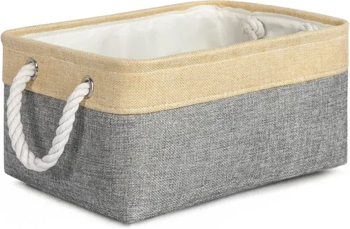 Miniatura 97 de TheWarmHome Contenedores de almacenamiento para estantes, tamaño mediano, 3 unidades, 13.8 pulgadas de largo x 9.8 pulgadas de ancho x 6.7 pulgadas