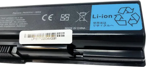 Miniatura 5 de GHU Nueva batería 98 WH PA3727U-1BAS PA3727U-1BRS Compatible para Toshiba Satellite A200 A205 A210 A305 A505 L305 L455 L500 L505 PA3533U-1BRS