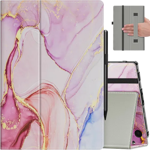 Miniatura 16 de VORI Funda para tableta Amazon Kindle Fire HD 10 (13ª/11ª generación 2023/2021) y Fire HD 10 Plus – Funda plegable delgada con función
