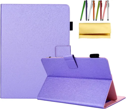 Miniatura 10 de Funda universal para tablet de 9.5 a 10.5 pulgadas, con soporte para lápiz capacitivo y ranuras para tarjetas de crédito para iPad de 9.7 pulgadas