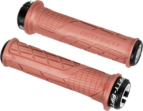 Miniatura 20 de FIFTY-FIFTY Empuñaduras de manillar de bicicleta de montaña, empuñaduras MTB de bloqueo único, cómodas y de bloqueo, mango de bicicleta