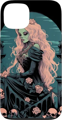 Miniatura 7 de Funda para iPhone 13 Pro Gothic Girl Pastel Goth Wiccan Pagan Anime Nu Goth Grunge