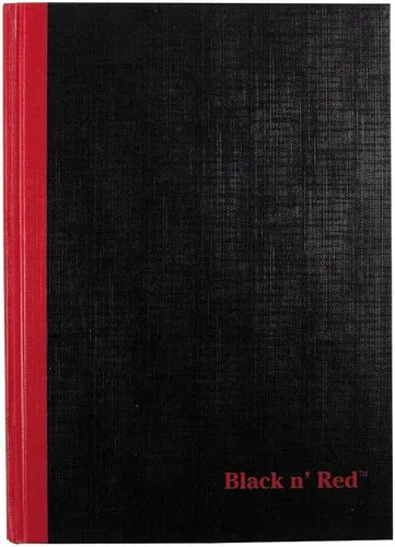 Miniatura 5 de Black n' Red - Cuaderno A5 con líneas sueltas