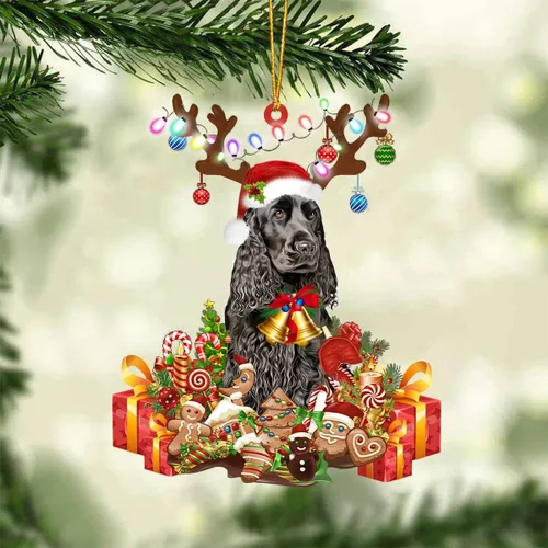 Miniatura 23 de Nazenti Adorno de Navidad personalizado de reno de Alaskan Malamute – Adorno de perro personalizado para amantes de las mascotas, acrílico plano