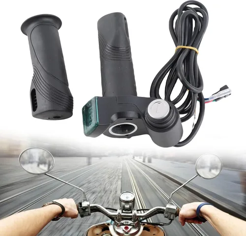 Miniatura 4 de E 48V Gas, agarre eléctrico del acelerador, control de velocidad, agarre del acelerador, 48 V, 36 V, 24 V, 6 V, empuñaduras de manillar para scooter