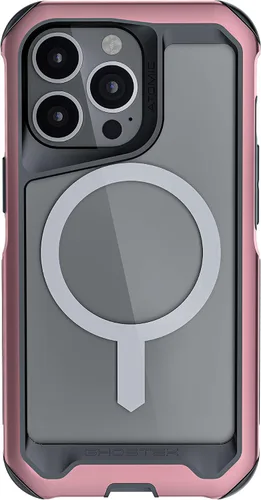 Miniatura 100 de Ghostek Atomic Slim - Funda protectora para iPhone 15 Pro Max, compatible con accesorios MagSafe, marco de metal de aluminio, funda de teléfono