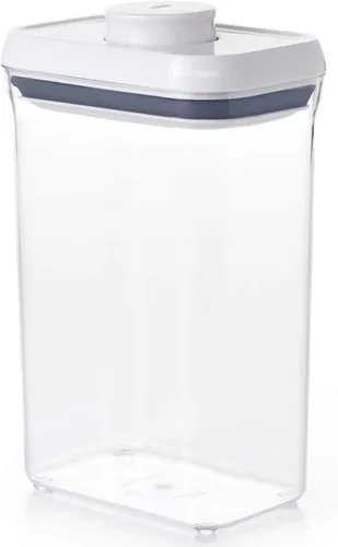 Miniatura 14 de OXO Good Grips POP - Recipiente hermético de almacenamiento de alimentos, Spices & Herbs (0.3 Qt), Blanco