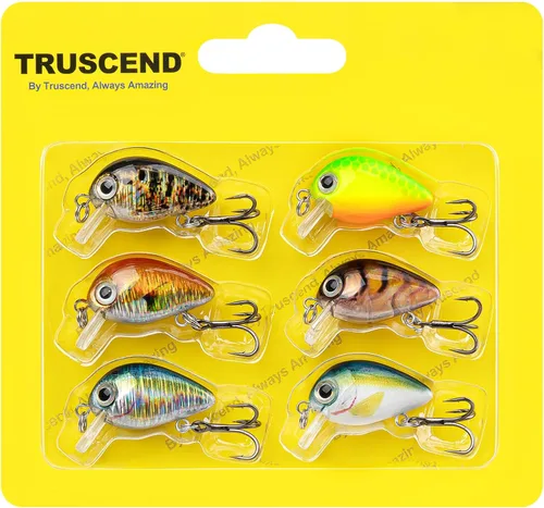 TRUSCEND Swimmax - Señuelos de pesca realistas para agua salada y agua dulce, para trucha lucioperca, lucio, salmón azul, cebo, pesca de lubina,