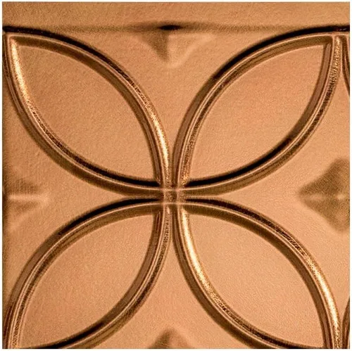 Miniatura 3 de FASÄDE Anillos Panel de Revestimiento Decorativo de Vinilo de 18 x 24 pulgadas en Bronce Argent (Paquete de 5)