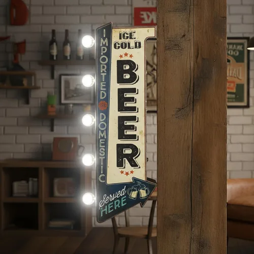 Miniatura 9 de American Art Decor AAD Off The Wall - Rótulos LED para marquesina