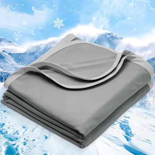 Miniatura 8 de PHF Manta de Tiro de Enfriamiento Doble para Personas que Duermen con Calor, Arc-Chill Q-Max>0.5 con Enfriamiento Doble, Manta de Verano Absorbe