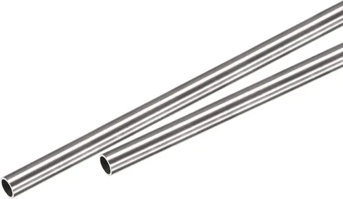 Miniatura 8 de uxcell Tubo redondo de acero inoxidable 304 0.512 in OD 0.020 in espesor de pared 9.843 in longitud 2 piezas