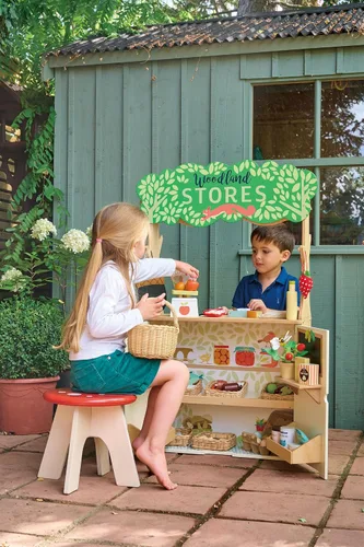 Miniatura 3 de Tender Leaf Toys - Maceta de fresa - Juego de simulación de jardín interior con abejorro magnético, hojas extraíbles y fresas - Diversión básica