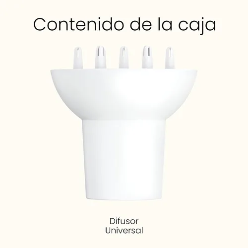 Miniatura 6 de Conair Difusor universal de cerámica doble para secador de pelo, difusor universal voluminizador para rizos sin encrespamiento, se adapta a Blanco