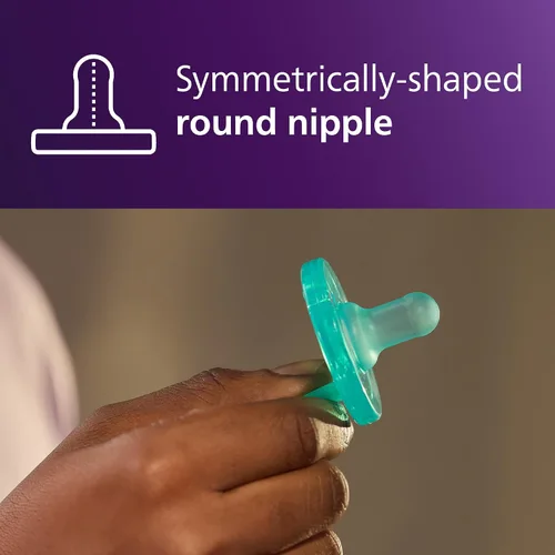 Miniatura 15 de Philips Avent Soothie Chupetes ortodónticos para bebés, 100% de silicona, de una pieza, sin BPA, para bebés de 0 a 3 meses, verde, paquete de 4